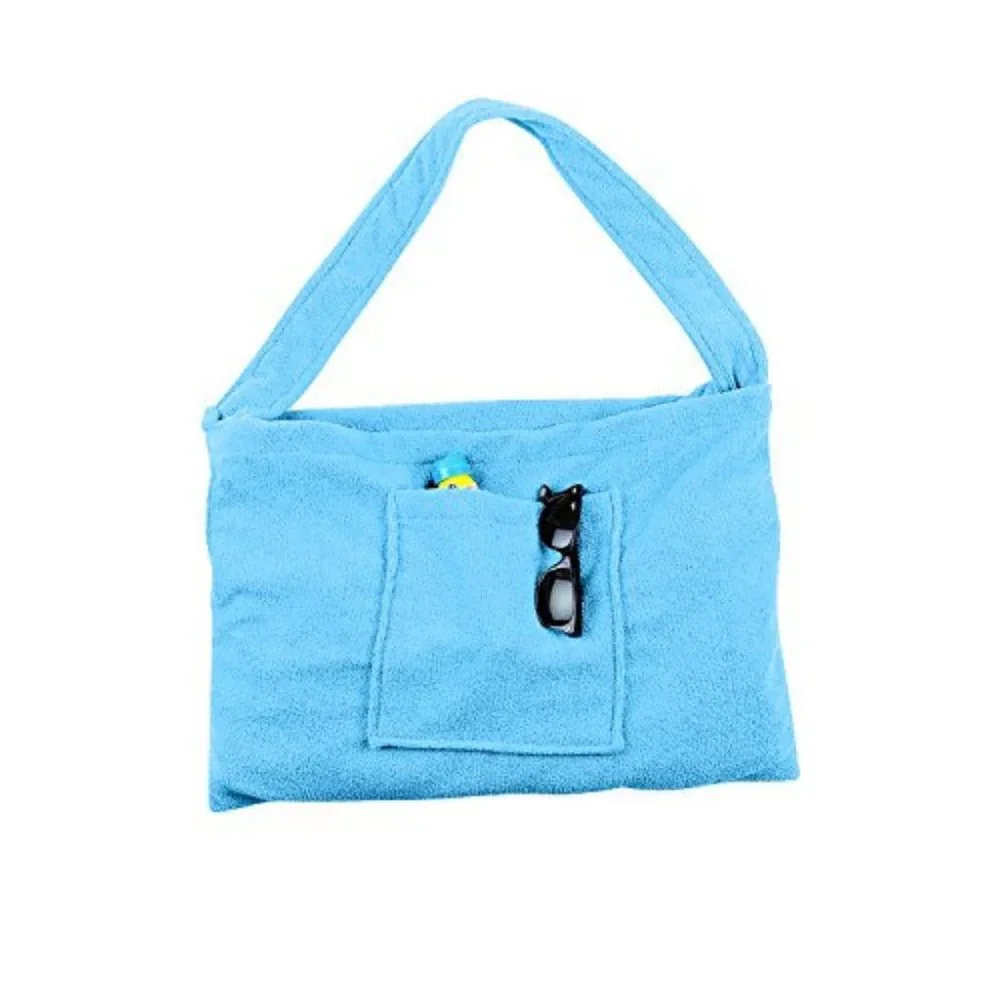 New Beach Lounge Chair Cover Terry Towel & Tote Bag